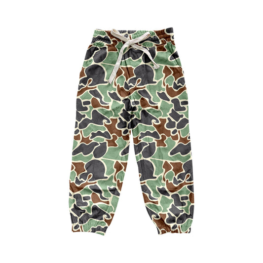 Adult Women Green Camo Pocket Bottom Pants Legging Preorder