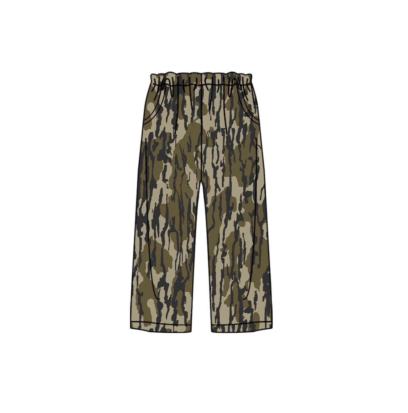 Adult Women Bottomland Camo Pocket Bottom Pants Pajamas Preorder