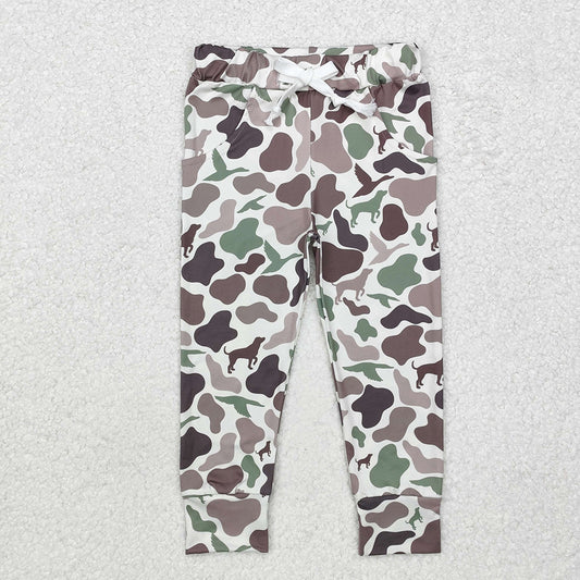 Baby Boys Ducks Dogs Hunting Camo Bottoms Pants