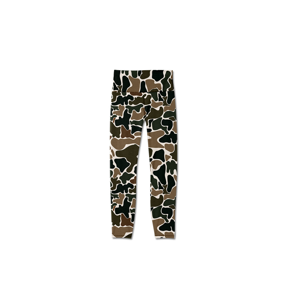 Adult Women Brown Camo Pants Yoga Sports Legging Preorder