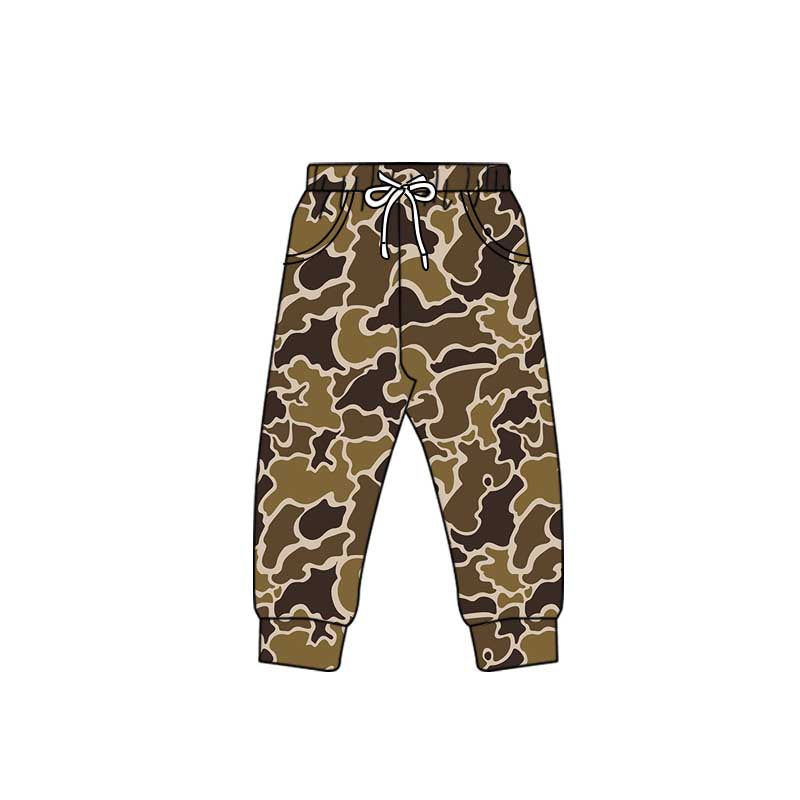 Adult Women Duck Camo Pocket Bottom Pants Legging Preorder