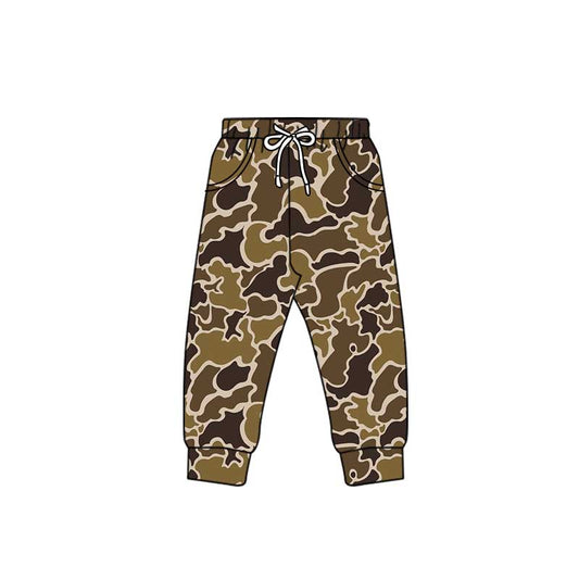 Adult Women Duck Camo Pocket Bottom Pants Legging Preorder