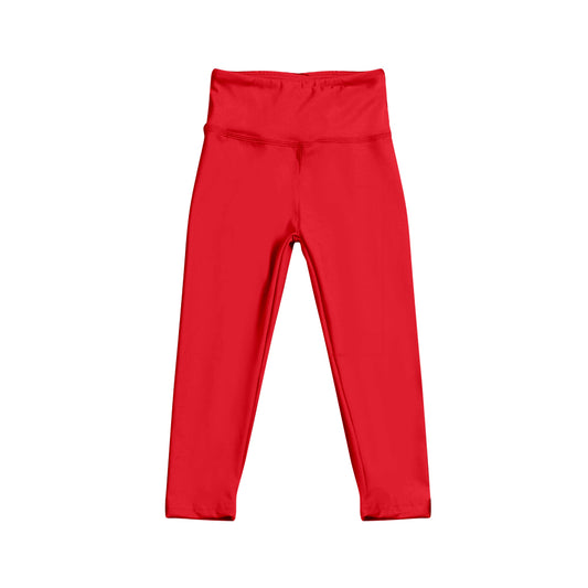 Baby Girls Red Yoga Legging Pants Preorder