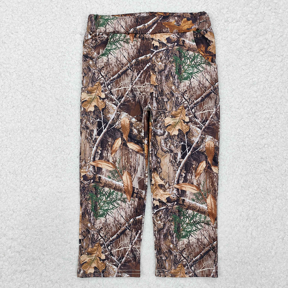 Baby Girls Real Tree Camo Pockets Pants