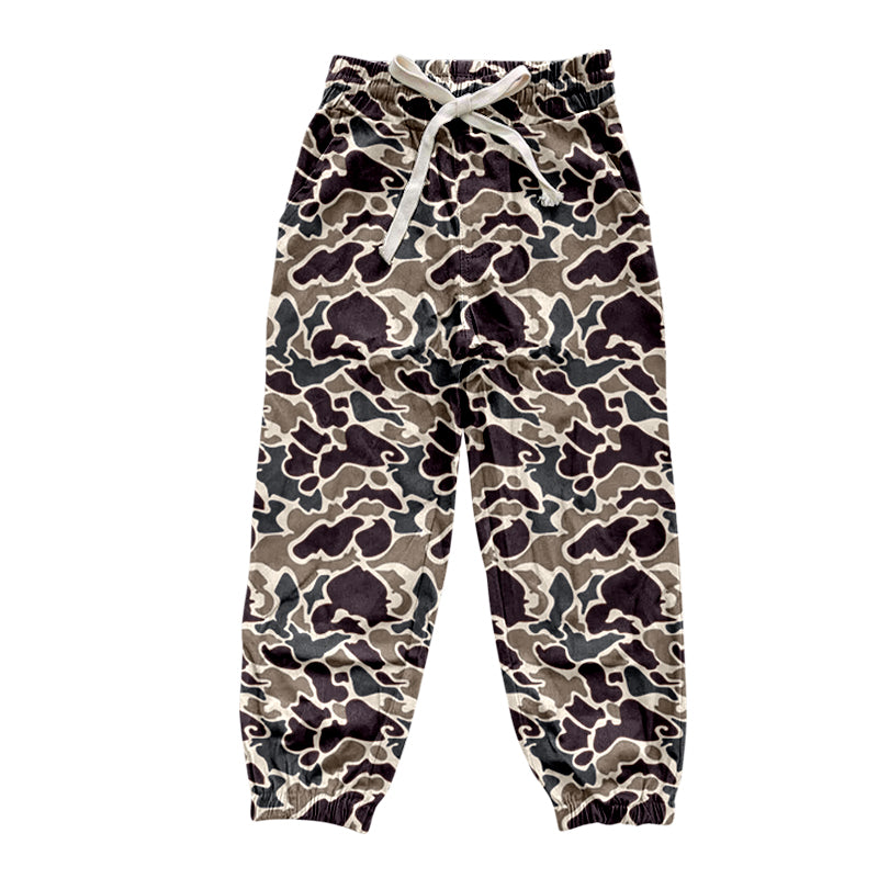 Adult Women Duck Grey Camo Pocket Bottom Joggers Pants Preorder