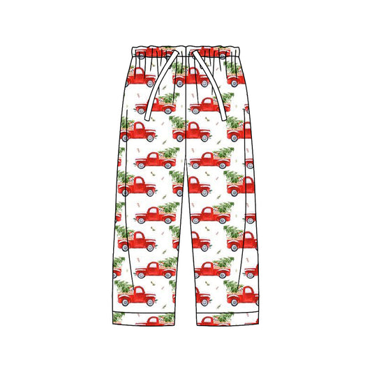 Adult Women Car Trees Plaid Flame Pants Preorder