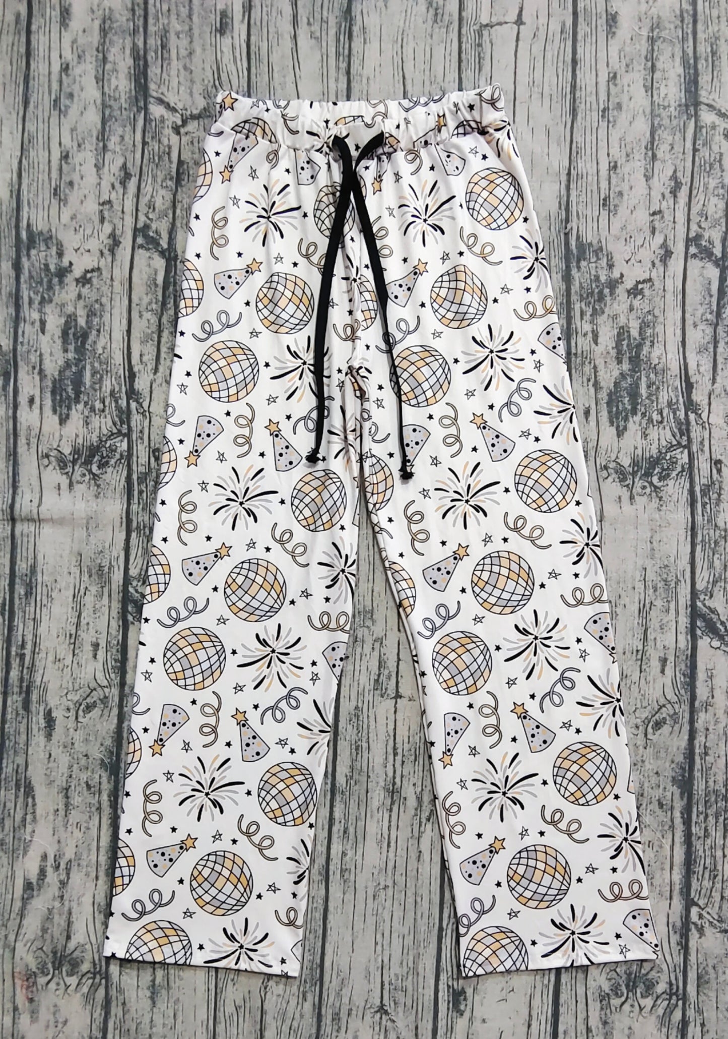 Adult Women New Years Disco Lounge Wear Pants