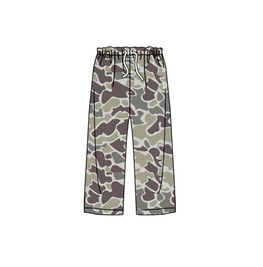 Adult Women Western Brown Camo Flare Pants Preorder