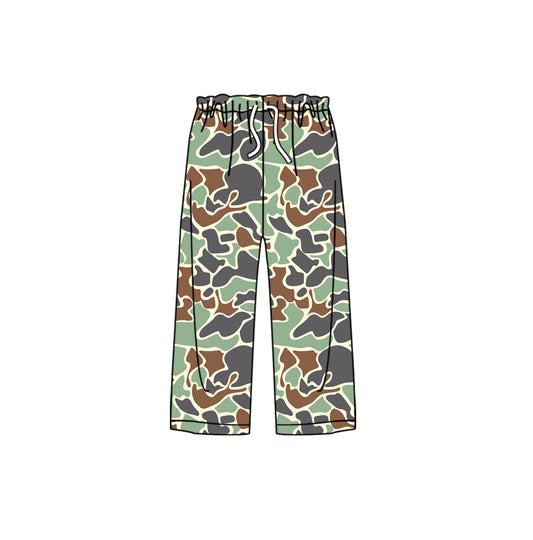 Adult Women Western Green Camo Flare Pants Preorder