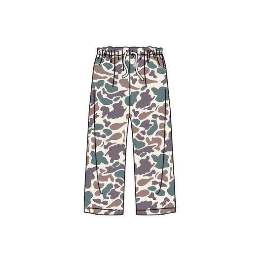 Adult Women Western Lavender Camo Flare Pants Preorder
