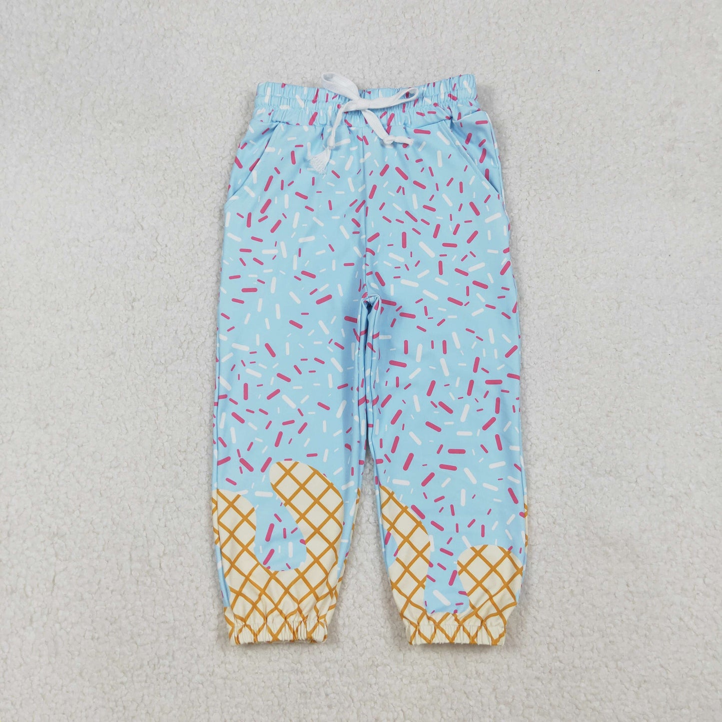 Sibling Baby Boys Pockets Sprinkles Drip Yoga Active Jogger Pants