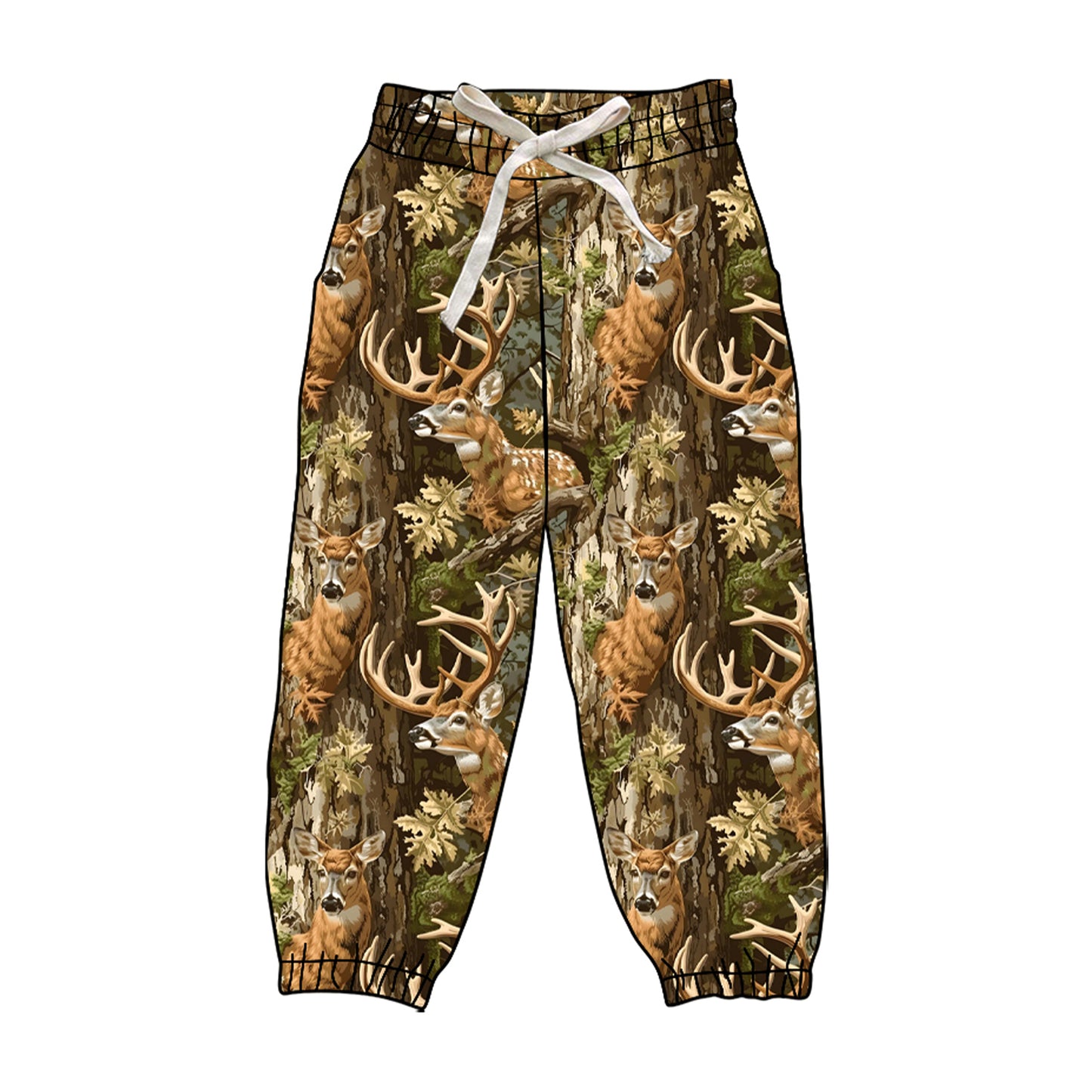 Adult Women Western Deer Yoga Jogger Bottom Preorder