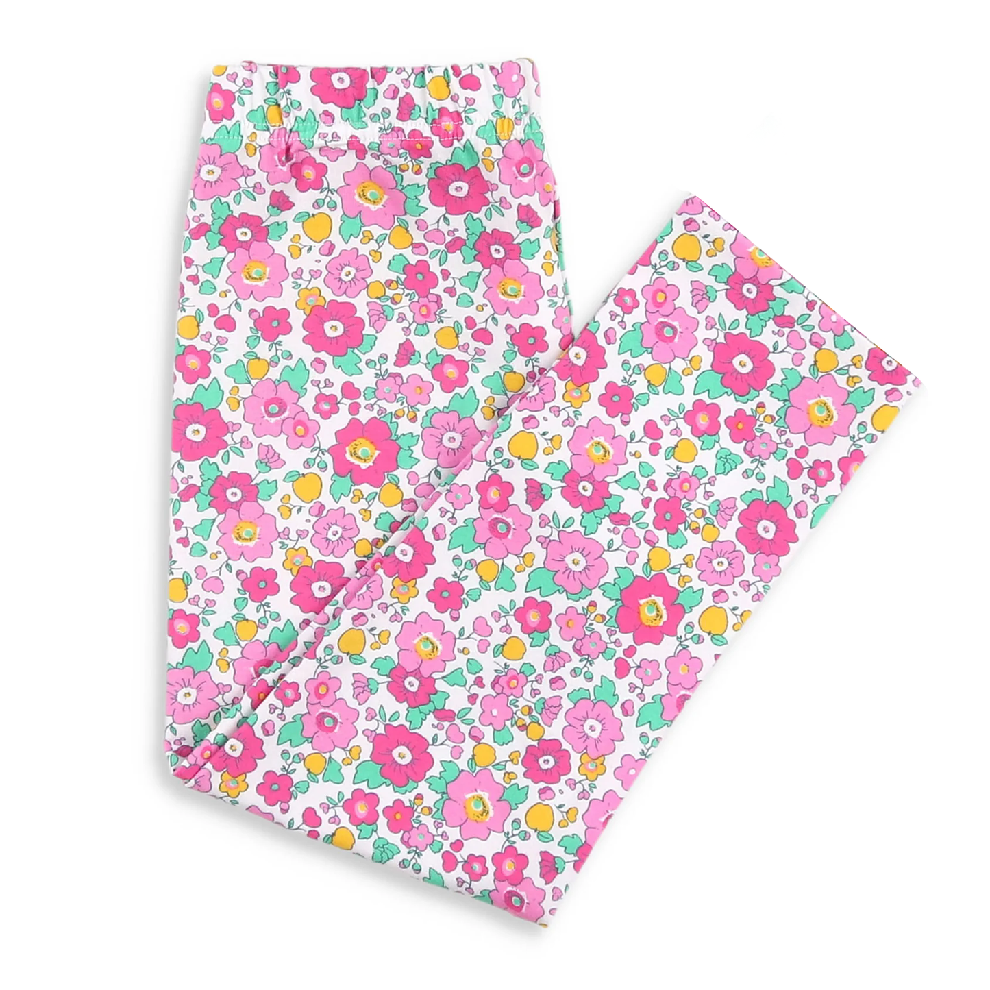 Baby Girls Pink Flowers Leggings Pants Preorder