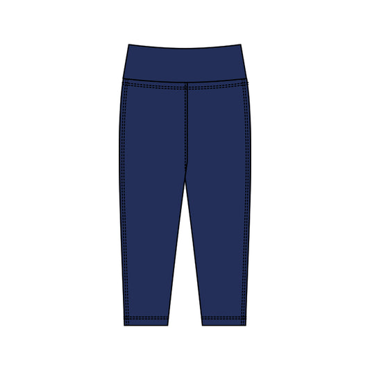 Baby Girls Navy Yoga Leggings Pants Bottom Preorder