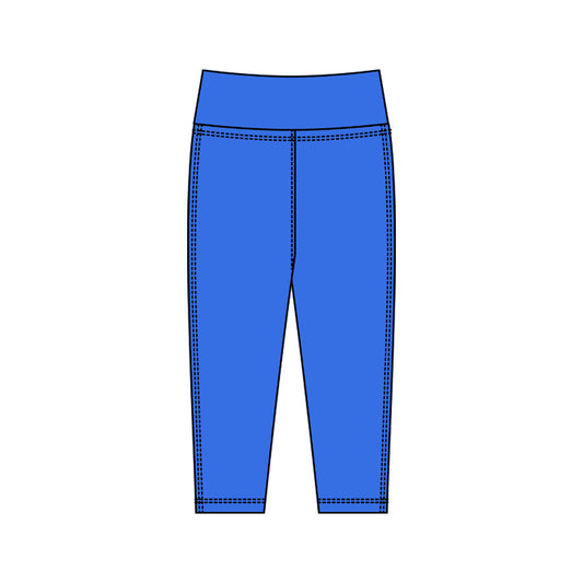 Baby Girls Hot Blue Yoga Leggings Pants Bottom Preorder