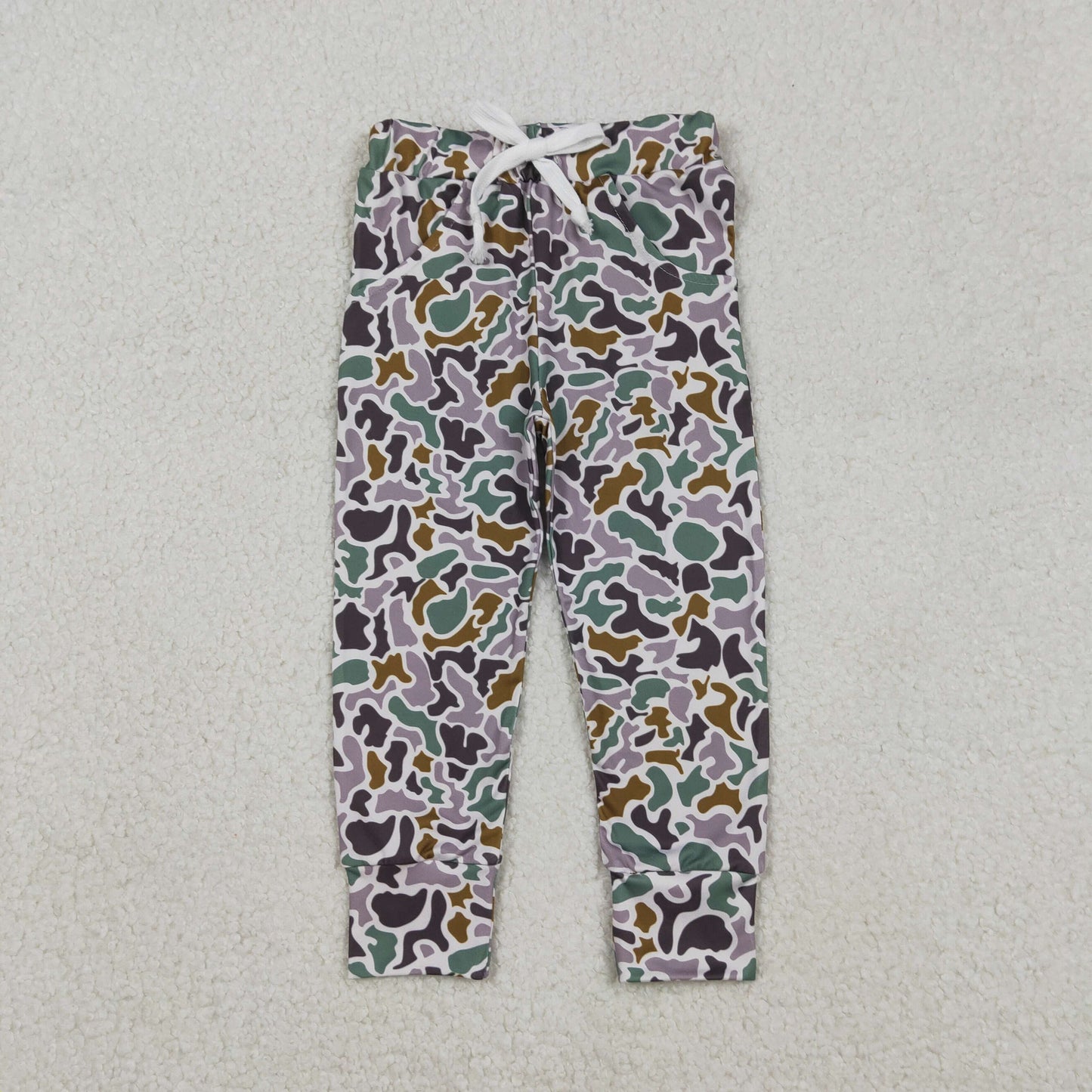 Sibling Baby Boys Southern Hunting Camo Pockets Legging Pants Bottom