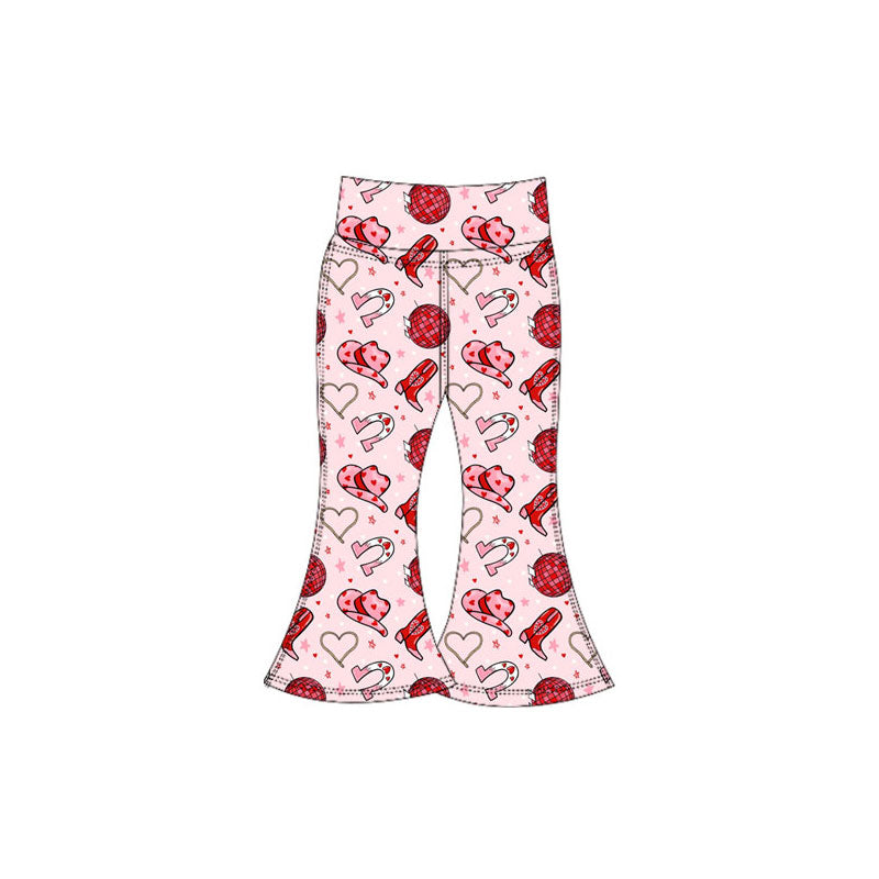 Baby Girls Boots Hats Western Yoga Bell Bottom Pants Preorder
