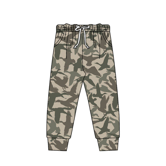 Baby Boys Ducks Camo Pockets Hunting Jogger Pants Bottom Preorder