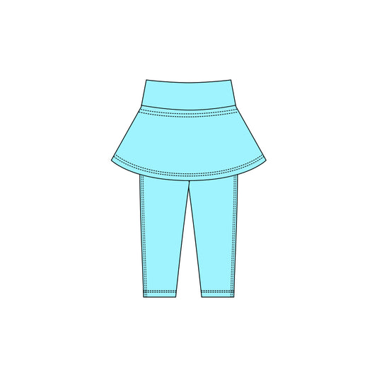 Baby Girls Aqua Yoga Tunic Leggings Pants Bottom Preorder