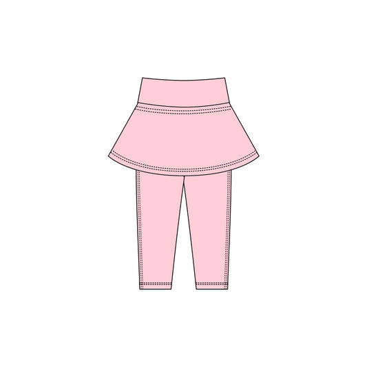 Baby Girls Pink Yoga Tunic Leggings Pants Bottom Preorder