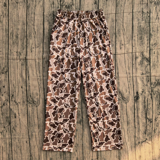 Adult Women Southern Camo Pockets Straight Pants Bottom