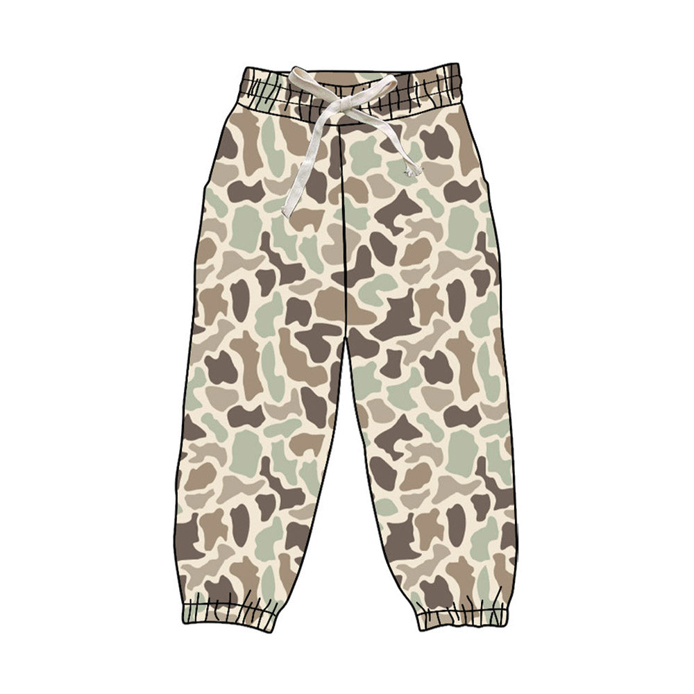 Baby Boys Southern Khaki Camo Jogger Pants Bottom Preorder
