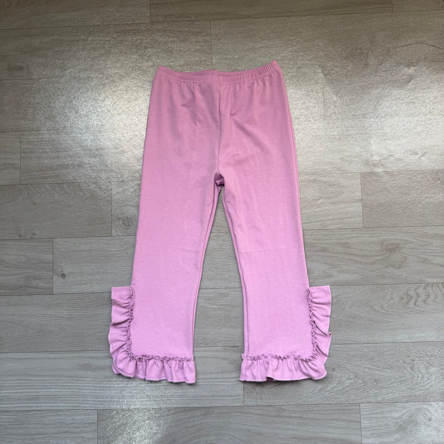 Baby Girls Lavender Ruffle Flare Pants Bottom Preorder