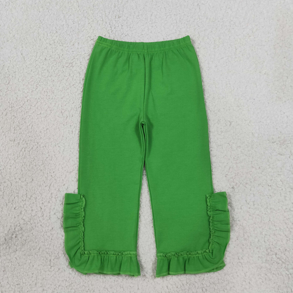 Baby Girls Green Ruffle Pants Bottom