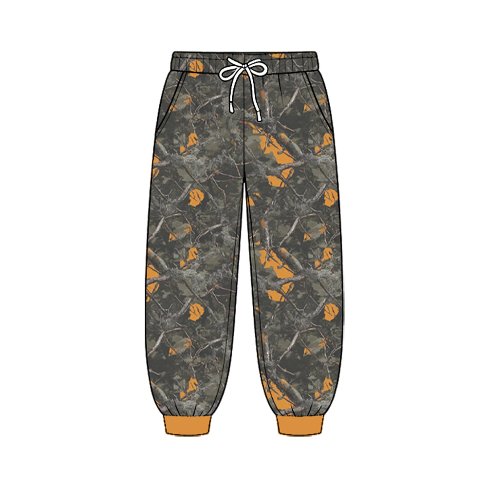 Preorder moq 5 Baby Boys Southern Camo Pockets Joggers Pant Bottom
