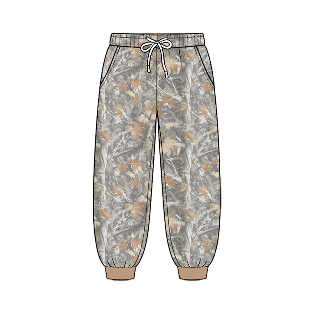 Preorder moq 5 Baby Boys Southern Camo Pockets Joggers Pant Bottom