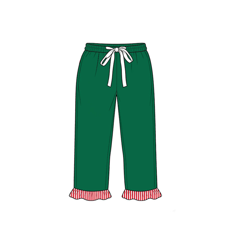 Baby Girls Green Ruffle Pants Bottom Preorder