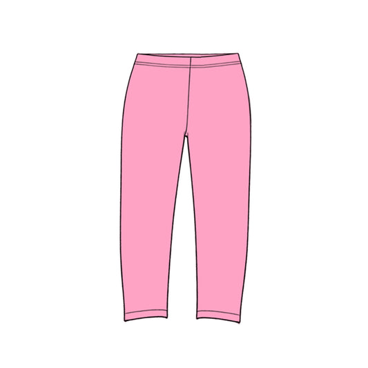 Preorder moq 5 Baby Girls Pink Yoga Active Leggings Pants Bottom