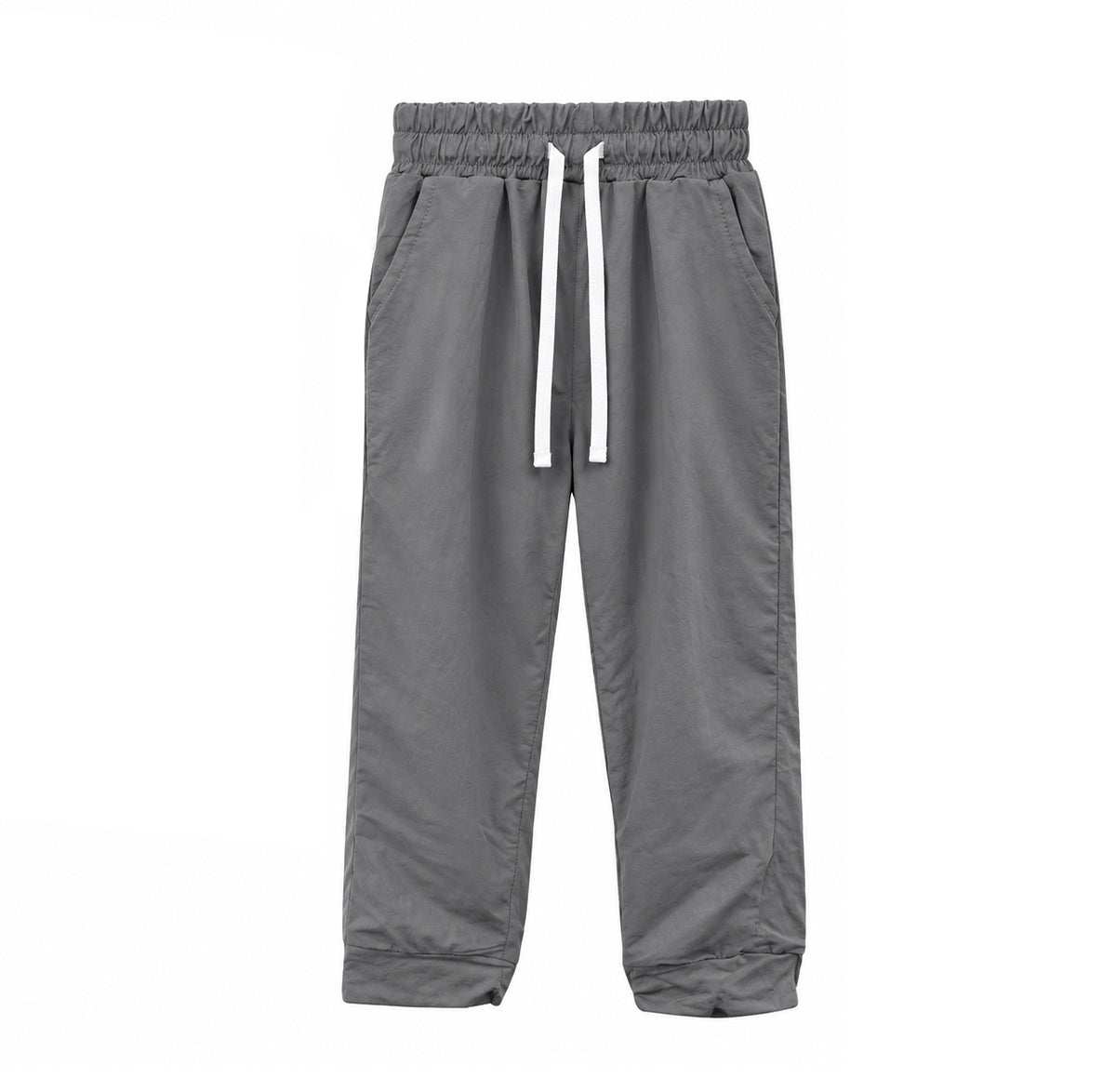 Preorder moq 5 Baby Boys Grey Pockets Joggers Bottom
