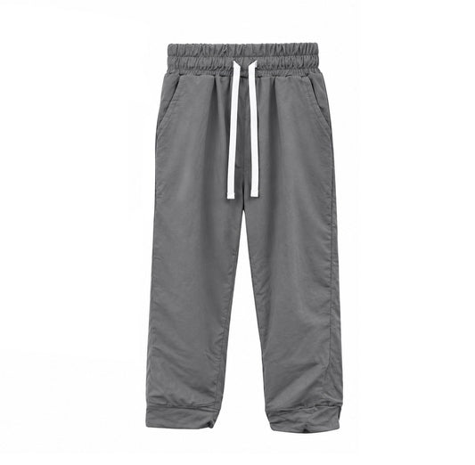 Preorder moq 5 Baby Boys Grey Pockets Joggers Bottom