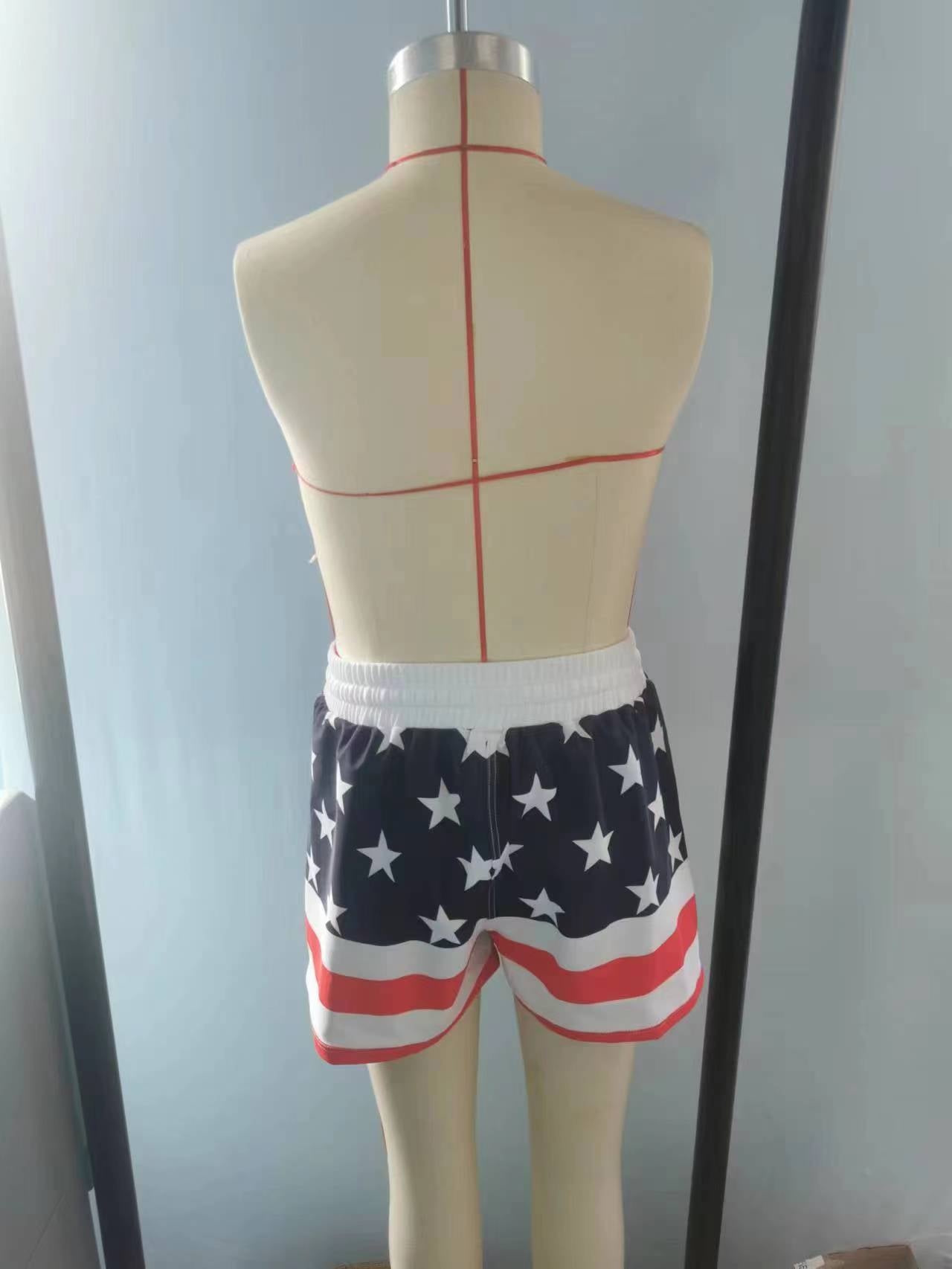Baby Boys Summer 4th July Stars Trunks Swimsuits
