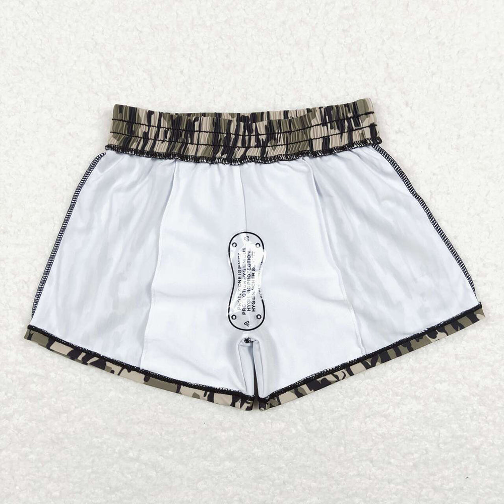 Daddy and Me Baby Boys Southern Olive Camo Summer Swimming Trunks Bottom