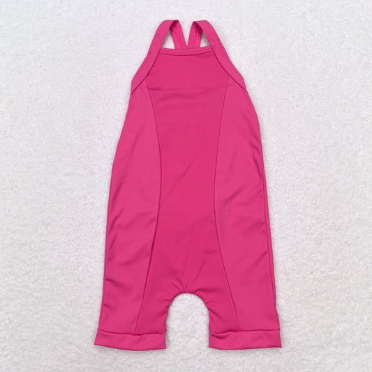 Sibling Girls Hotpink Active Wear Athletic Jumpsuits Skorts Clothes Sets