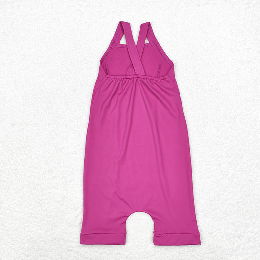 Baby Girls Wine Active Wear Athletic Tennis Jumpsuits