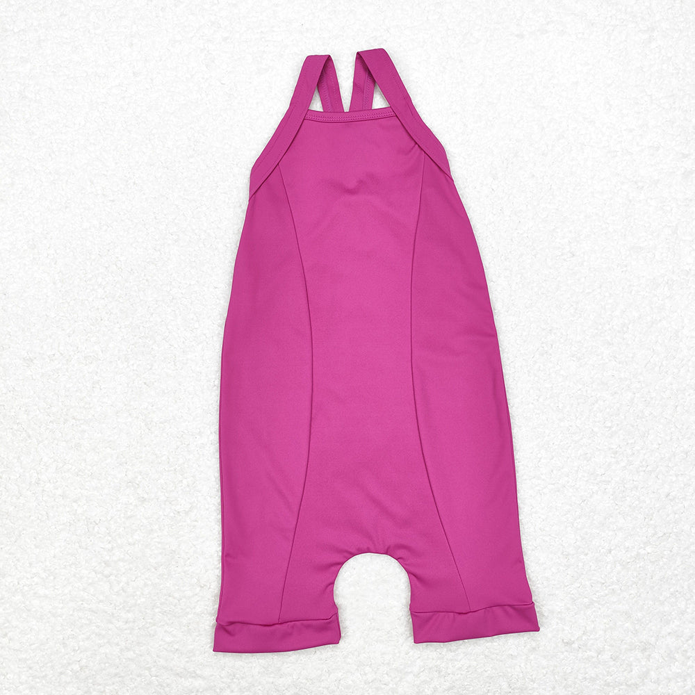 Baby Girls Wine Active Wear Athletic Tennis Jumpsuits