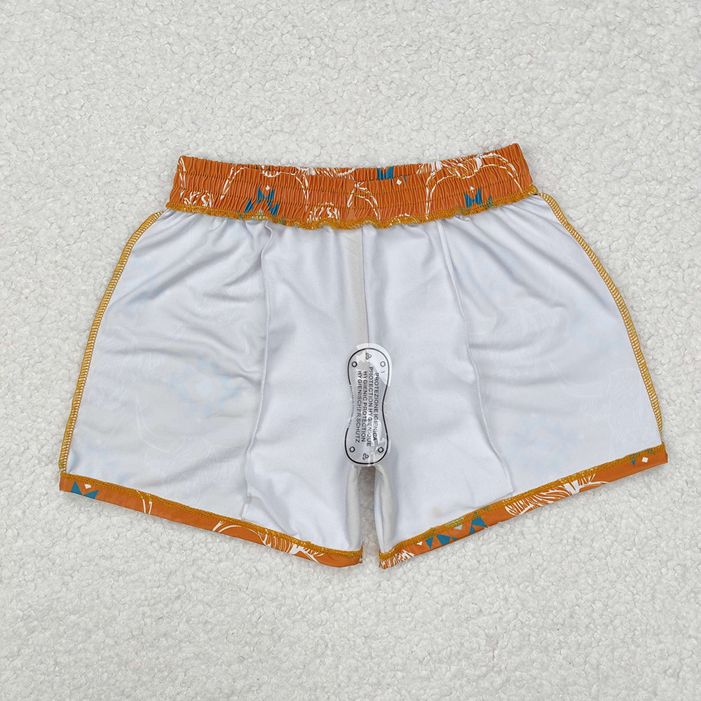 Baby Boys Western Cow Aztec Trunks Bottoms Swimsuits