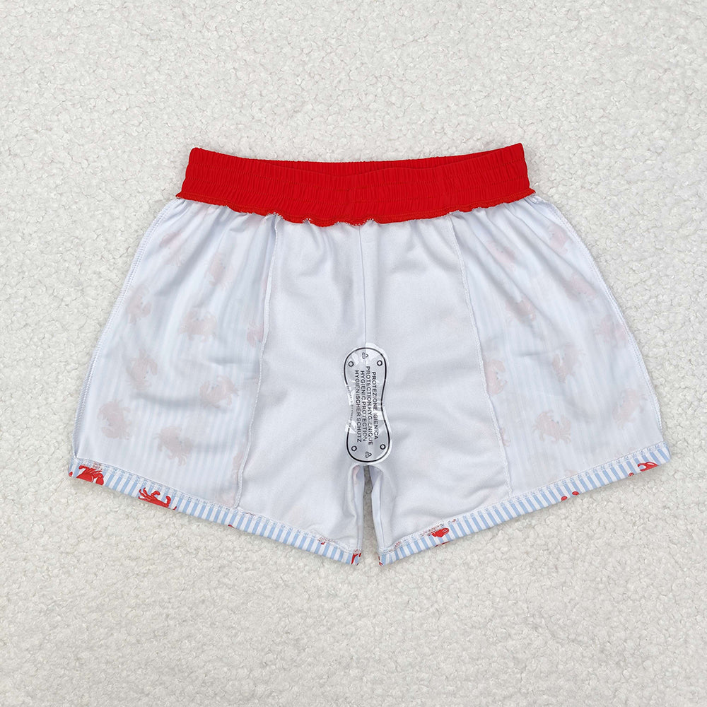 Baby Boys Summer Crab Beach Trunks Swimsuits Swimwear