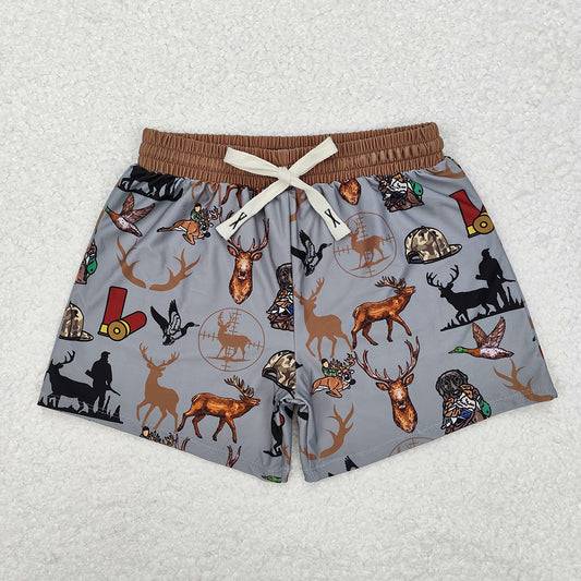 Baby Boys Summer Deer Hunting Trunks Swimsuits Swimwear