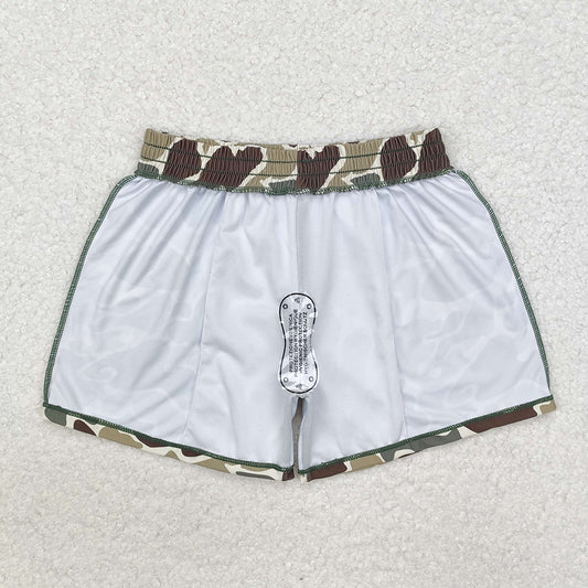 Baby Boys Green Camouflage Trunks Bottoms Swimsuits