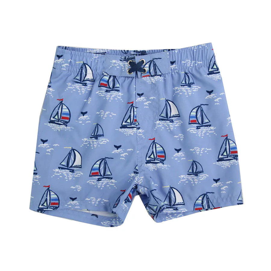 Baby Boys Boats Whales Swimming Trunks Summer Shorts Preorder