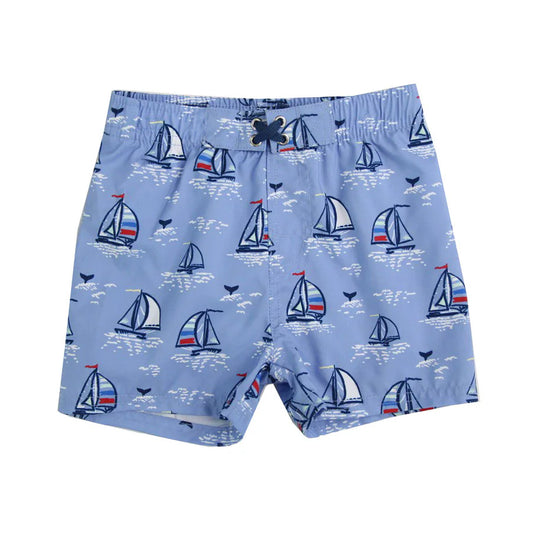 Baby Boys Boats Whales Swimming Trunks Summer Shorts Preorder