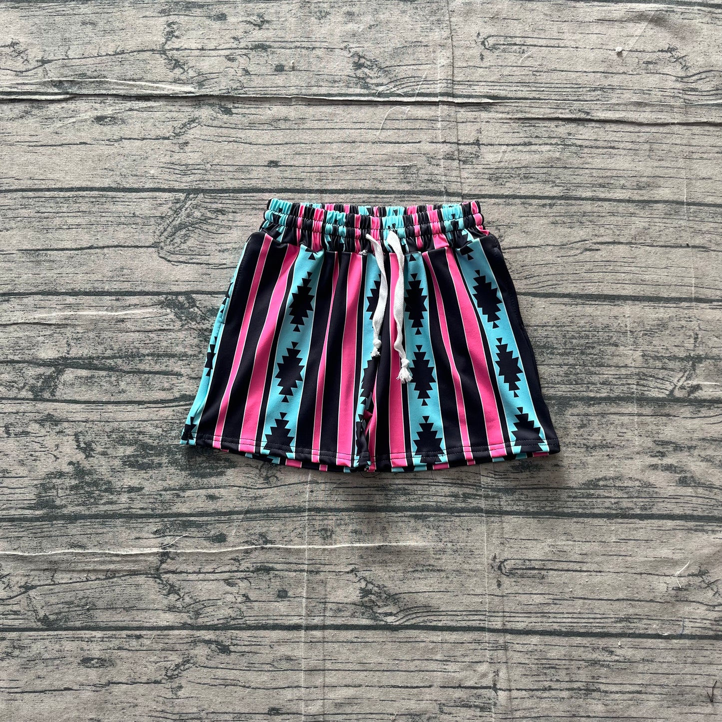 Baby Boys Aztec Stripe Western Swimming Trunks Bottom