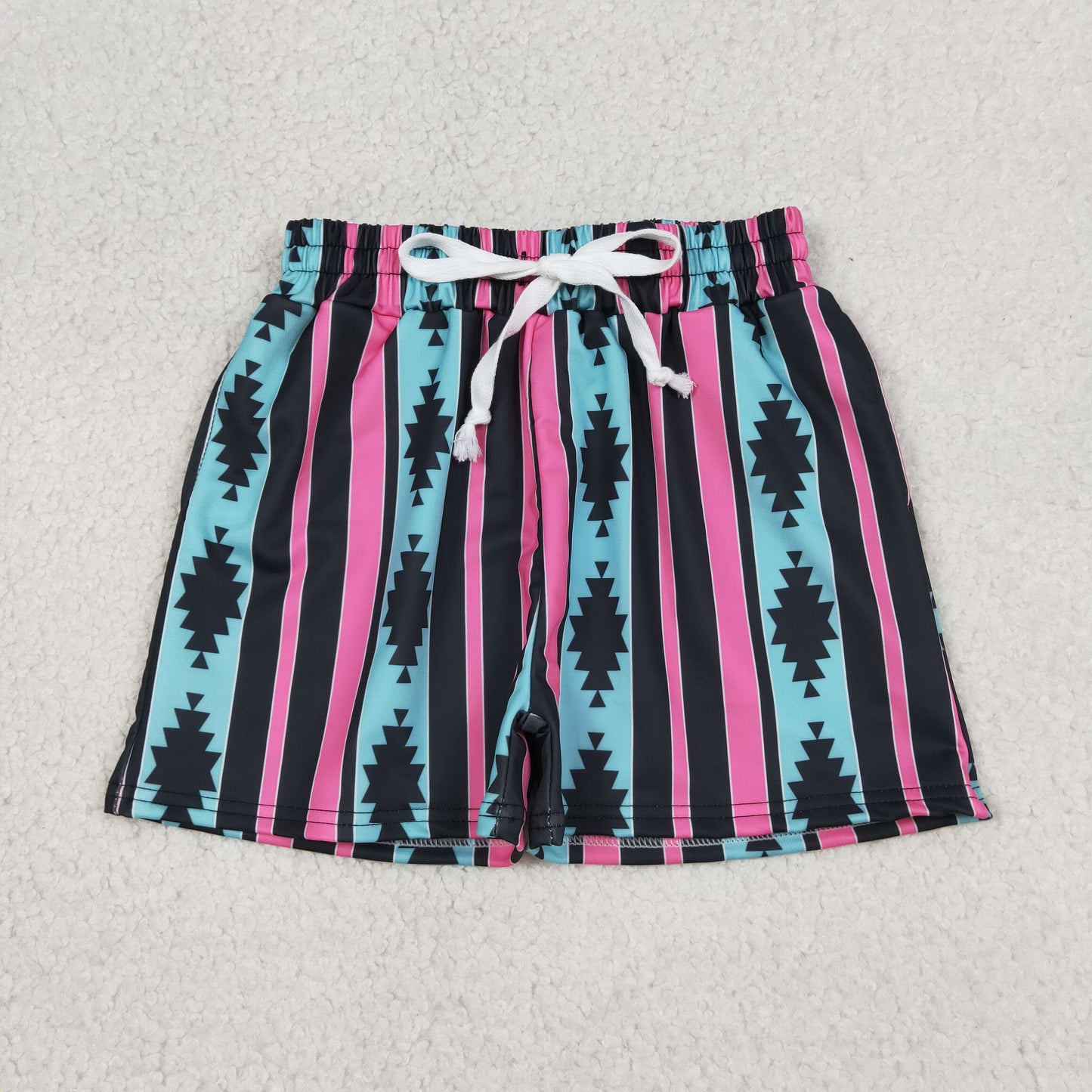 Baby Boys Aztec Stripe Western Swimming Trunks Bottom