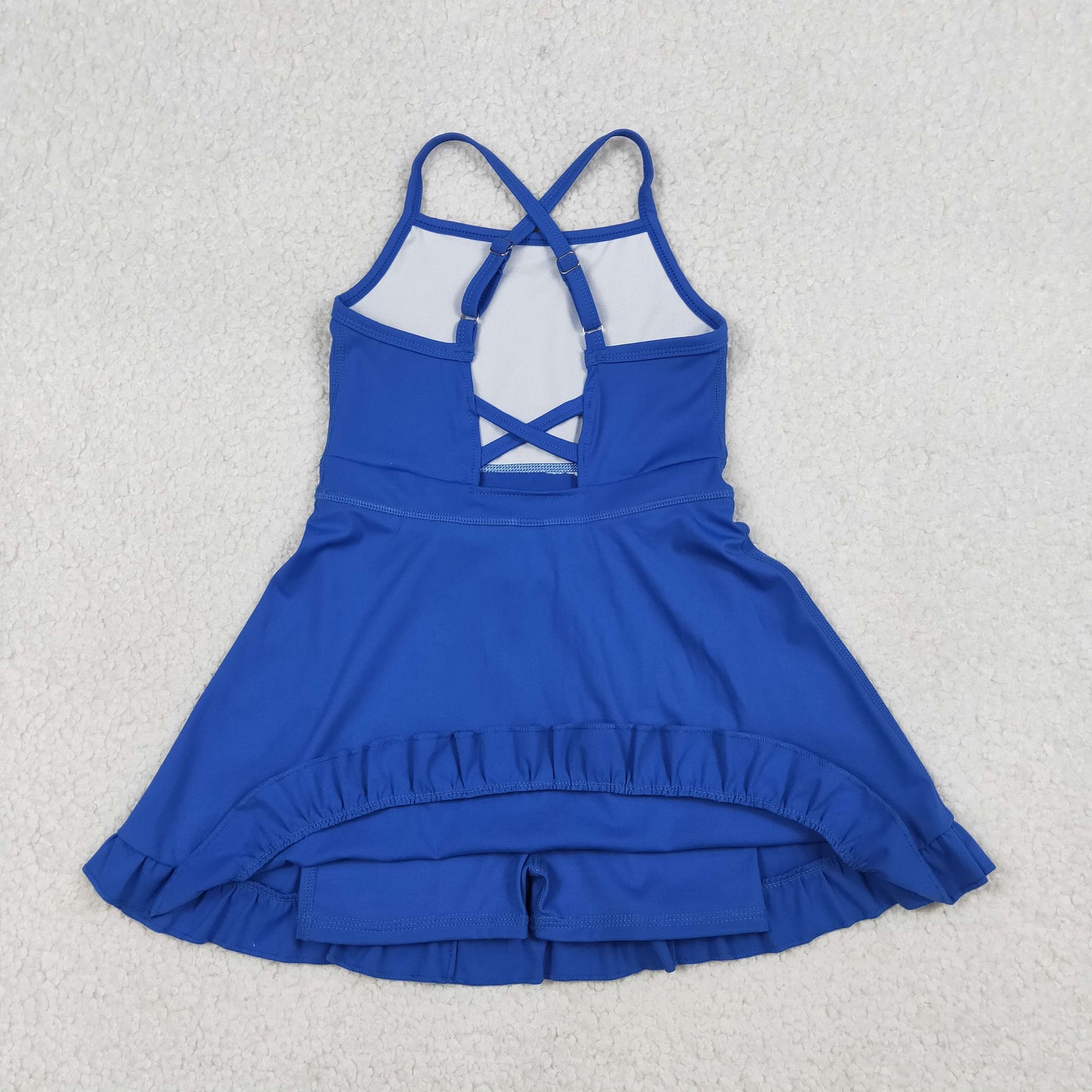 Sibling Baby Girls Knit Knee Length Active Wear Athletic Dresses