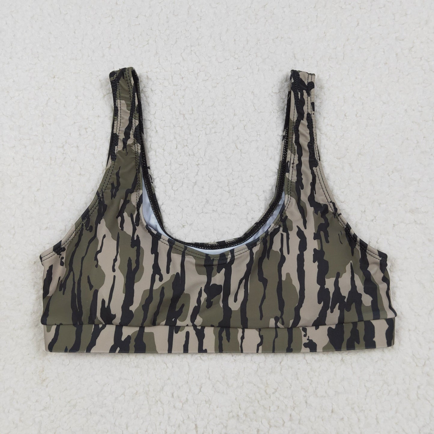 USA Shop Adult Women Olive Camo Swimsuits Bra Top