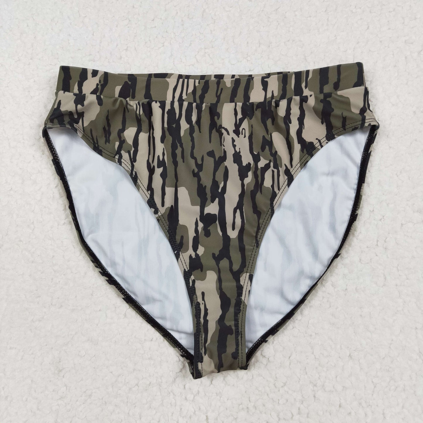 USA Shop Adult Women Olive Camo Swimsuits Bummies Bottom